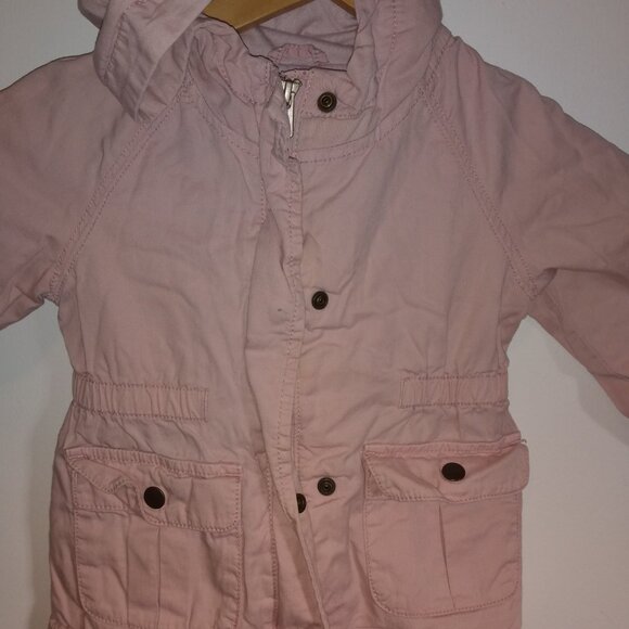 Childs Pink Old Navy utility jacket - Picture 3 of 9
